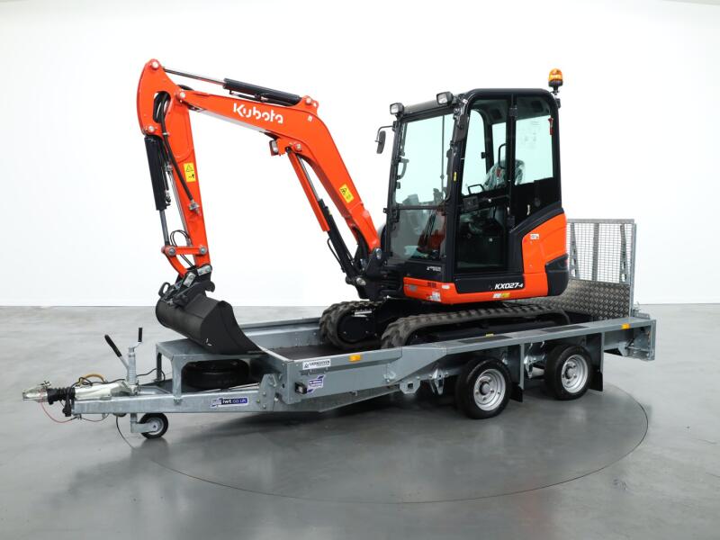 2026 Ifor Williams GX125 HD Klep ADV1022 | Aanhangwagen | Machinetransporter