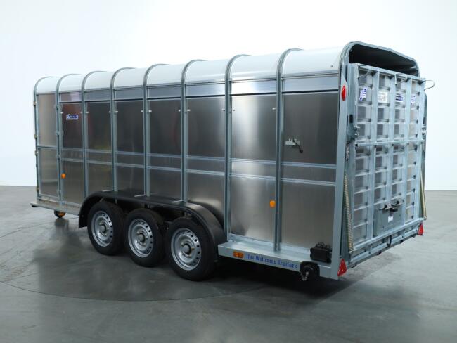 2025 Ifor Williams TA510 16x6 (497x178x182cm) Veetrailer 3-asser ADV1146 | Aanhangwagen | Veetrailer