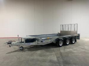 1 Ifor Williams GX126 Klep 3-asser