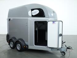 2025 Ifor Williams HBEco 506 Paardentrailer 2-paards (zilver) VT778 | Aanhangwagen | Paardentrailer