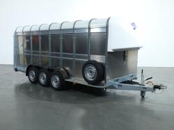2026 Ifor Williams TA510 16x6 (497x178x182cm) Veetrailer 3-asser VT1020 | Aanhangwagen | Veetrailer