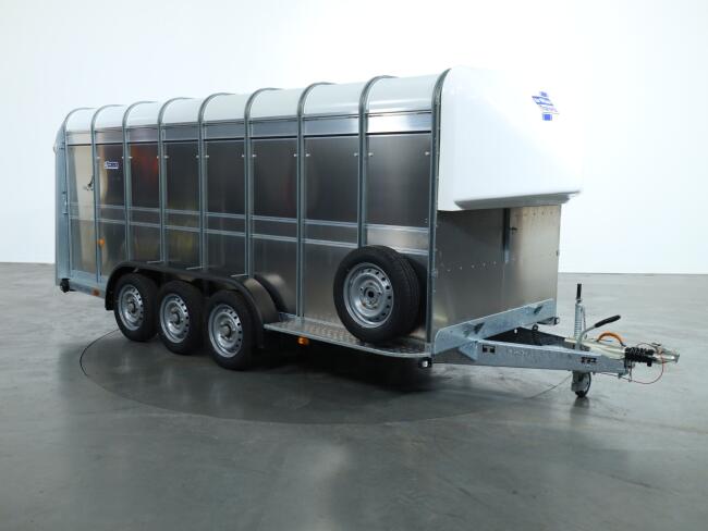 2026 Ifor Williams TA510 16x6 (497x178x182cm) Veetrailer 3-asser VT1020 | Aanhangwagen | Veetrailer