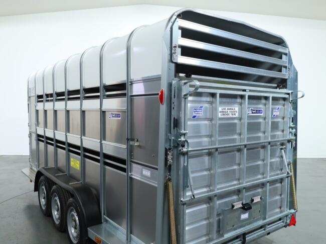 2026 Ifor Williams TA510 16x7 (497x178x212cm) Dubbeldeks Schapentrailer/ Veetrailer VT1087 | Aanhangwagen | Veetrailer