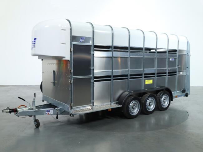 2026 Ifor Williams TA510 16x7 (497x178x212cm) Dubbeldeks Schapentrailer/ Veetrailer VT1087 | Aanhangwagen | Veetrailer